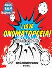 Comic Coloring Book: I Love Onomatopoeia! Cover Image
