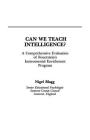 Can We Teach Intelligence?: A Comprehensive Evaluation of Feuerstein's Instrumental Enrichment Programme By Nigel Blagg Cover Image