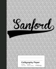 Calligraphy Paper: SANFORD Notebook By Weezag Cover Image