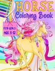 Horse Coloring Books for Girls ages 8-12: Gift Book for Horses Lovers Teens - Girl ages 8-12 (Gifts for Horse Lover) By Michael Blackmore Cover Image