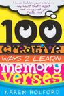 100 Creative Ways 2 Learn Memory Verses Cover Image