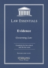 Evidence, Law Essentials: Governing Law for Law School and Bar Exam Prep By Sterling Test Prep, Frank Addivinola Cover Image