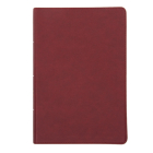 NASB Giant Print Reference Bible, Burgundy LeatherTouch, Indexed By Holman Bible Publishers Cover Image
