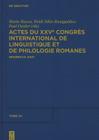 Actes Du Xxve Congrès International de Linguistique Et de Philologie Romanes. Tome VII Cover Image