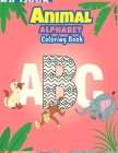 animals alphabet coloring book By Asma Zwina Cover Image