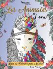 Libros de colorear para adultos: Los animales de Leen By Leen Margot, Pegasus Coloring Book Cover Image