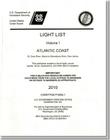 Light List, 2010, V. 1, Atlantic Coast, St. Croix River, Maine to Shrewsbury River, New Jersey Cover Image