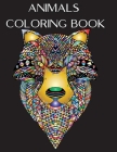 Animals Coloring Book: Stress Relieving Animals Designs for Seniors By Adele Ward Cover Image