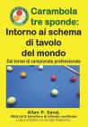 Carambola Tre Sponde - Intorno AI Schema Di Tavolo del Mondo: Dai Tornei Di Campionato Professionale By Allan P. Sand Cover Image