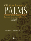 CRC World Dictionary of Palms: Common Names, Scientific Names, Eponyms, Synonyms, and Etymology (2 Volume Set) By Umberto Quattrocchi Cover Image