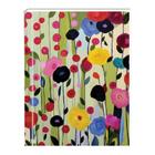 Wildflowers Lined Green Journal By Carrie Schmitt (Illustrator) Cover Image