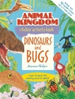 Animal Kingdom Sticker Activity Book: Dinosaurs and Bugs Cover Image