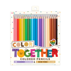 Color Together Colored Pencils - Set of 24 (18 Classic & 6 Skin Tone Colors) By Ooly (Created by) Cover Image