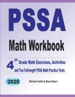 PSSA Math Workbook: 4th Grade Math Exercises, Activities, and Two Full-Length PSSA Math Practice Tests By Michael Smith, Reza Nazari Cover Image