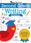 Ready to Learn: Second Grade Writing Workbook: Word Families, Compound Words, Contractions, and More! Cover Image