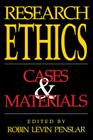 Research Ethics: Cases and Materials By Robin Levin Penslar (Editor) Cover Image
