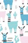 Address Book: For Contacts, Addresses, Phone, Email, Note, Emergency Contacts, Alphabetical Index with Llama Cactus Cute Pattern By Shamrock Logbook Cover Image