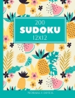 200 Sudoku 12x12 normal e difícil Vol. 4: com soluções e quebra-cabeças bônus By Morari Media Pt Cover Image