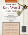 The Hebrew-Greek Key Word Study Bible: ESV Edition, Black Bonded Leather Indexed Cover Image