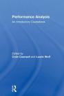 Performance Analysis: An Introductory Coursebook Cover Image