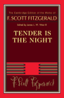 Tender Is the Night (Cambridge Edition of the Works of F. Scott Fitzgerald) By F. Scott Fitzgerald, III West, James L. W. (Editor) Cover Image