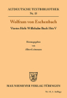 Willehalm Buch I bis V (Altdeutsche Textbibliothek #15) Cover Image