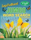 Inspirational Jumbo Word Search For Seniors By Mind Vibz Cover Image