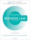 Business Law Concentrate: Law Revision and Study Guide Cover Image