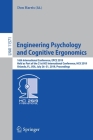 Engineering Psychology and Cognitive Ergonomics: 16th International Conference, Epce 2019, Held as Part of the 21st Hci International Conference, Hcii Cover Image