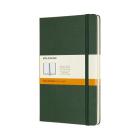 Moleskine Notebook, Large, Ruled, Myrtle Green, Hard (5 x 8.25) Cover Image