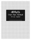 #MATH Graph paper Notebook 1/4 inch squares By Lyn Notebook Cover Image