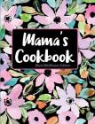 Mama's Cookbook Black Wildflower Edition By Pickled Pepper Press Cover Image
