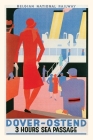Vintage Journal Belgian National Railway Poster Cover Image