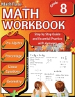 MathFlare - Math Workbook 8th Grade: Math Workbook Grade 8: Pre-Algebra, Percentage, Functions, Linear Equations, Word Problems, and Geometry Cover Image