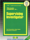 Supervising Investigator: Passbooks Study Guide (Career Examination Series) By National Learning Corporation Cover Image