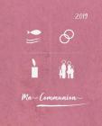 Ma Communion: Livre d'or / Livre de rappel pour l'entrée des félicitations à l'enfant de la communion By Olivia Voyage Cover Image