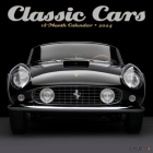 Classic Cars 2024 12 X 12 Wall Calendar By Willow Creek Press Cover Image