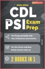 CDL and PSI Exam Prep [2 Books in 1]: The Foolproof Guide with Tens of Question and Answers for Your Driver and Real Estate License (2021-22) Cover Image