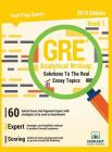 GRE Analytical Writing Solutions to the Real Essay Topics - Book 1 (Test Prep #19) Cover Image
