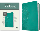 NLT Thinline Center-Column Reference Bible, Filament-Enabled Edition (Leatherlike, Peony Rich Teal, Red Letter) By Tyndale (Created by) Cover Image