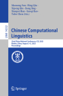 Chinese Computational Linguistics: 22nd China National Conference, CCL 2023, Harbin, China, August 3-5, 2023, Proceedings Cover Image