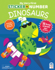 Dinosaurs: My Very First Sticker by Number Cover Image