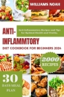 Anti-Inflammatory Diet Cookbook for Beginners 2024: Anti-Inflammatory Recipes and Tips for Optimal Health and Vitality. Cover Image