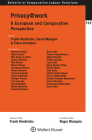 Privacy@work: A European and Comparative Perspective (Information Law #48) Cover Image