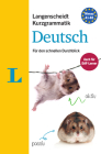 Langenscheidt Kurzgrammatik Deutsch - Buch Mit Download(langenscheidt Short Grammar - Book with Download): Die Grammatik Für Den Schnellen Durchblick Cover Image