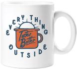 Everything Tastes Better Outside Mug (Lovelit) By Gibbs Smith Gift (Created by) Cover Image