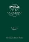 Cello Concerto, Op.104 / B.191: Study score Cover Image
