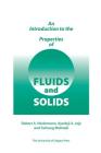 An Introduction to the Properties of Fluids and Solids Cover Image