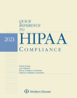 Quick Reference to HIPAA Compliance: 2021 Edition By Pamela L. Sande, Joan Vigliotta Cover Image