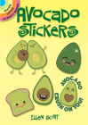 Avocado Stickers (Dover Little Activity Books Stickers) Cover Image